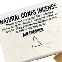 Incienso natural Cono Vanilla