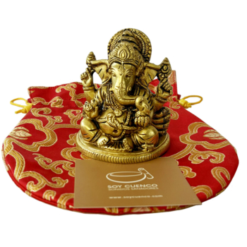 Estatua Ganesha Luxe de 8.5 Cm